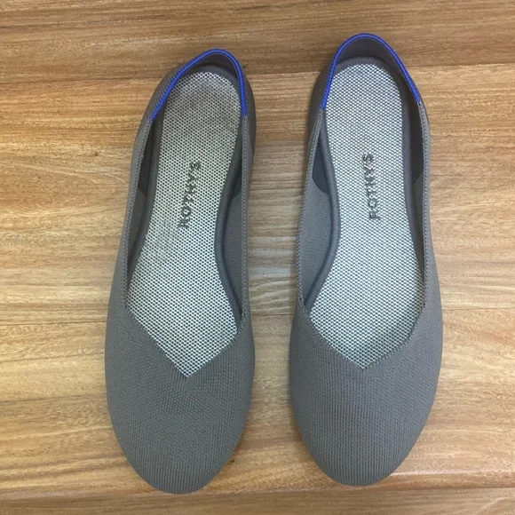 Rothy's Shoes | Women's The Flat - Size 11 1/2 in Grey - Picture 3 of 10